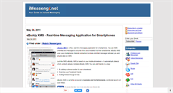 Desktop Screenshot of imessengr.net