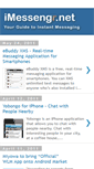 Mobile Screenshot of imessengr.net